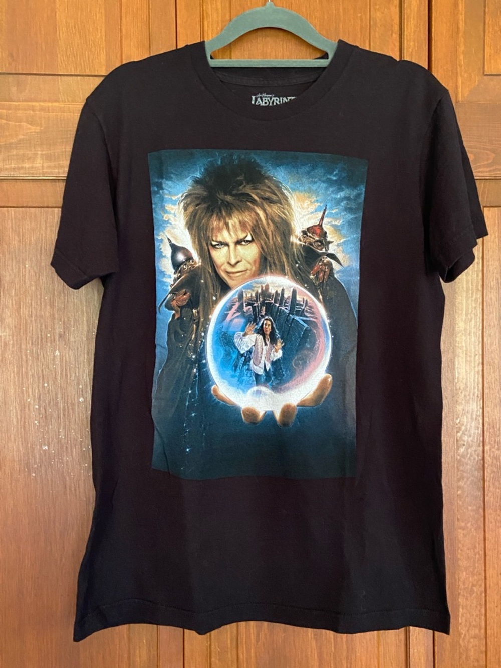 Ripple Junction Black Labyrinth Fantasy Graphic Tee